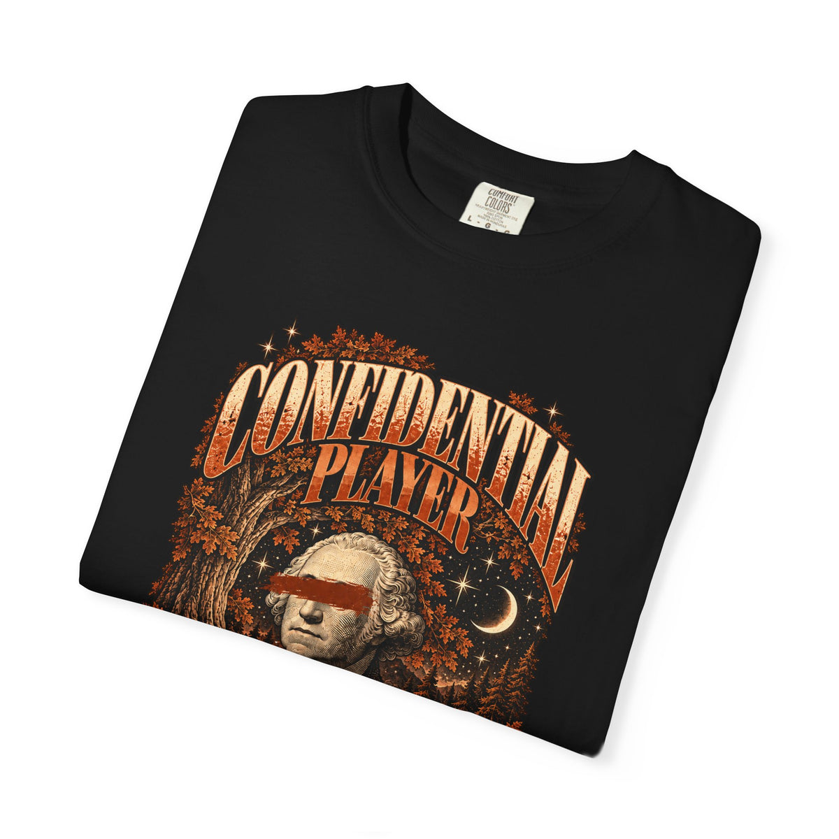 Confidential Player — Brown Earned in the Shadows 1717 T-Shirt
