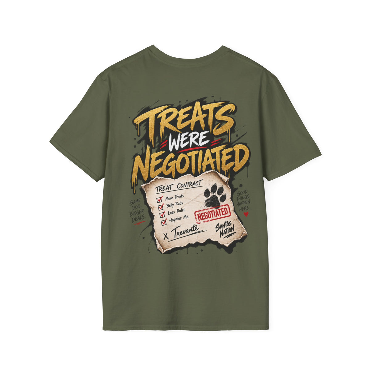 Trevante Unchained – Spoiled? Nah, Strategic T-Shirt