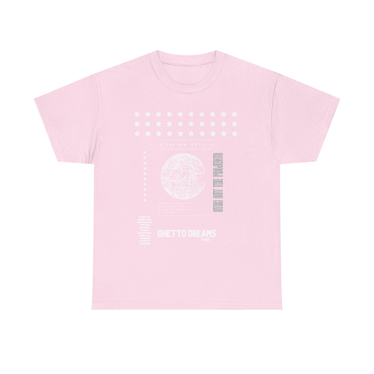 Houston Ghetto Dreams T-Shirt — City Skyline Texas Flag Graphic Tee