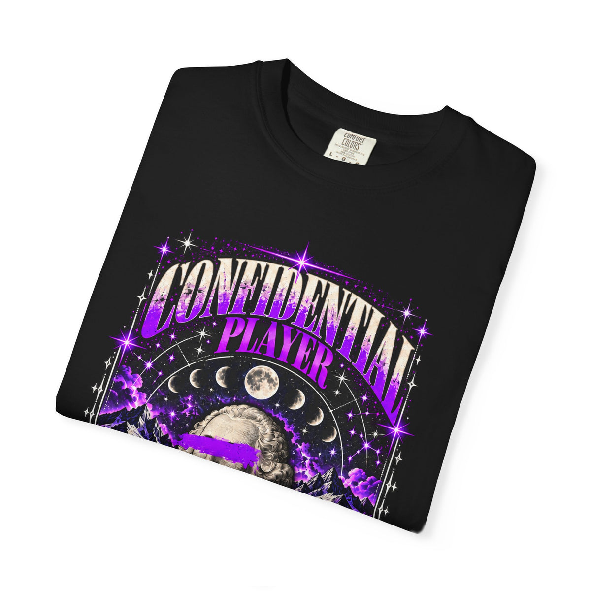 Confidential Player — Purple Trust the Night 1717 T-Shirt