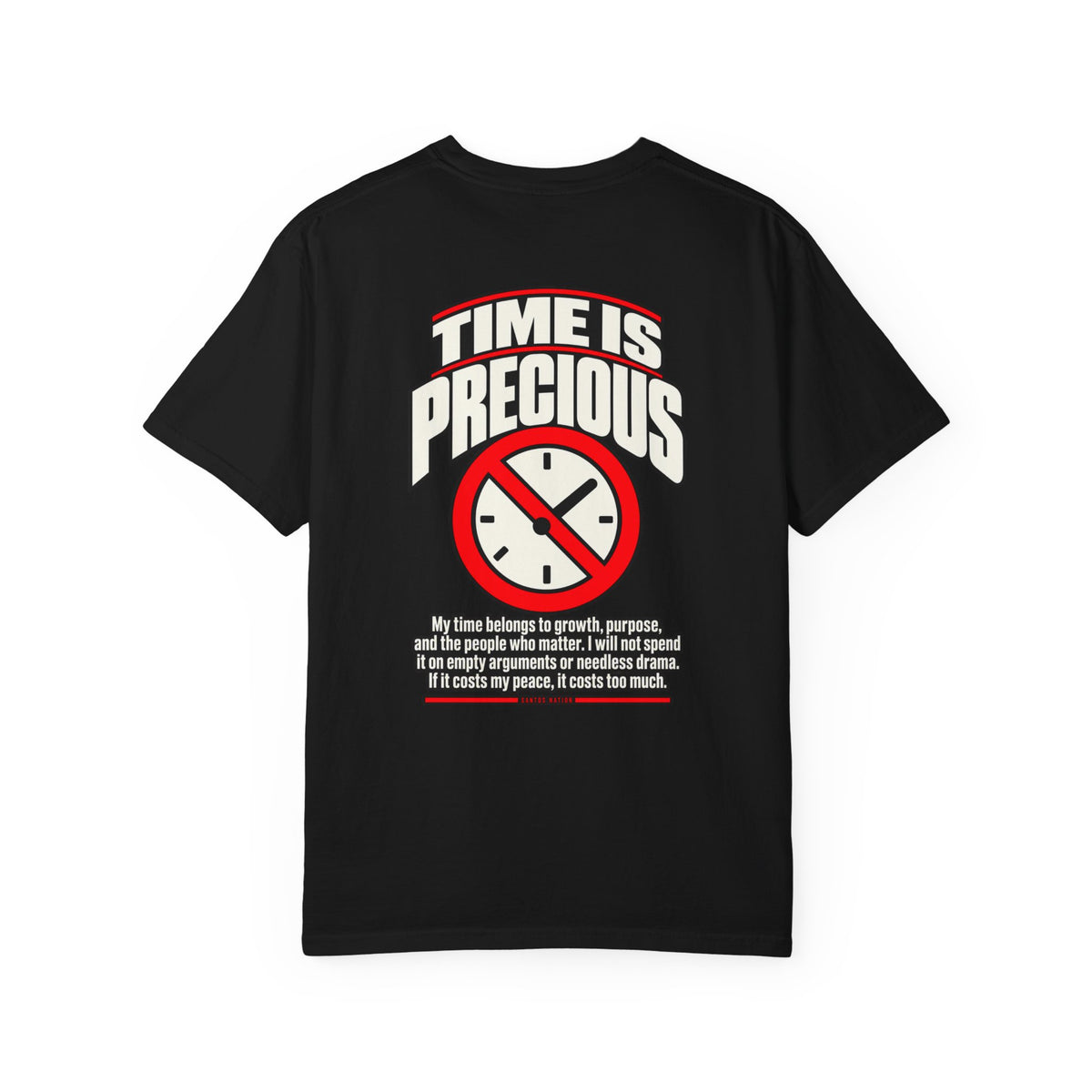 No Time for Bullsh*t — Time Is Precious 1717 T-Shirt