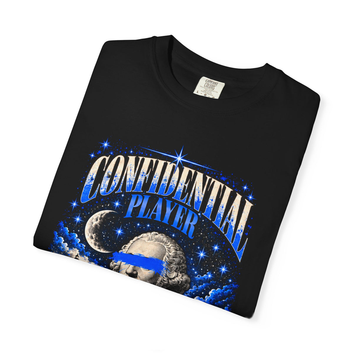 Confidential Player — Blue Move in Silence 1717 T-Shirt