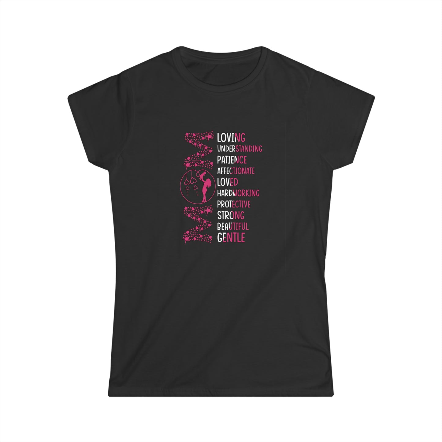 Women's Softstyle Tee Dear Momma