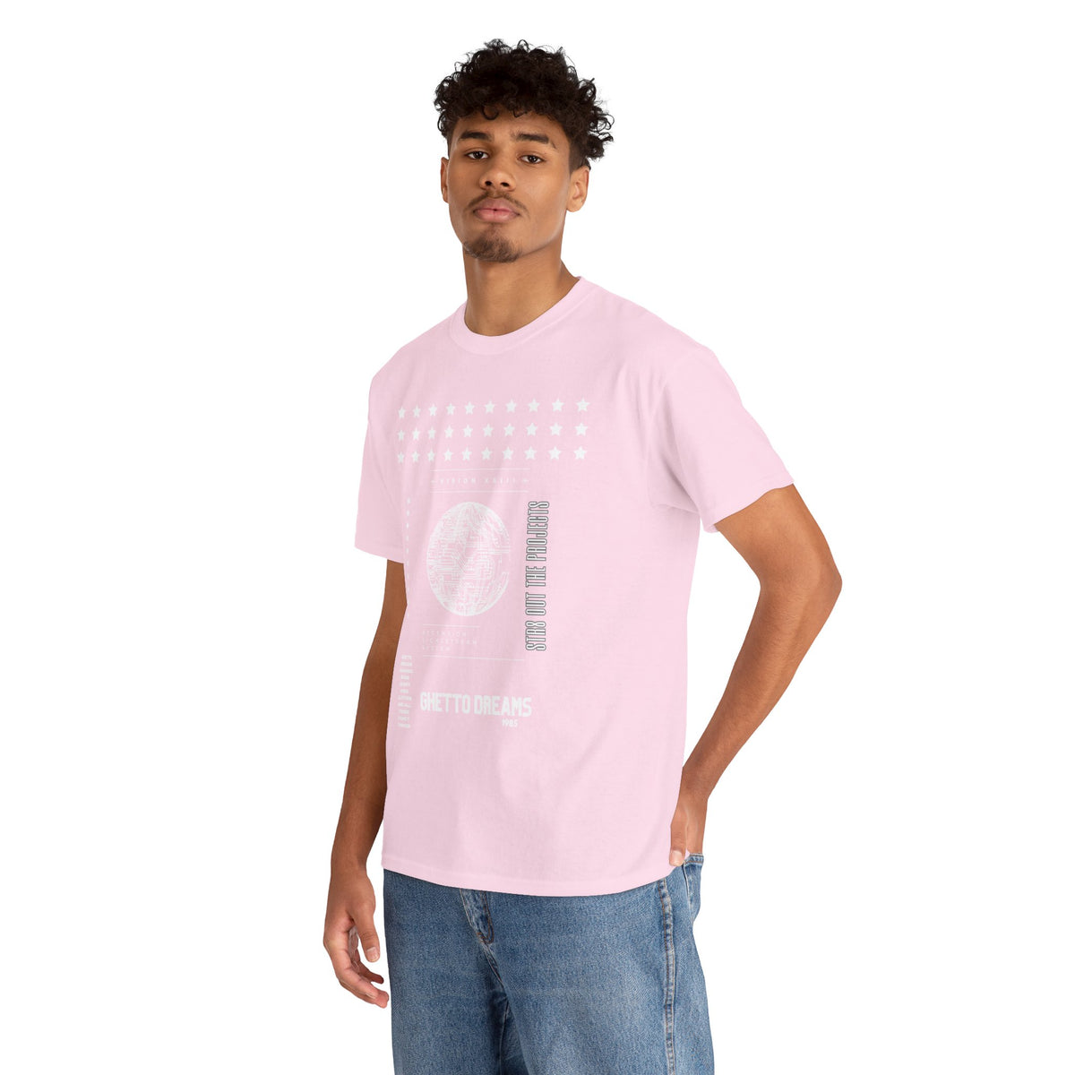Houston Ghetto Dreams T-Shirt — City Skyline Texas Flag Graphic Tee