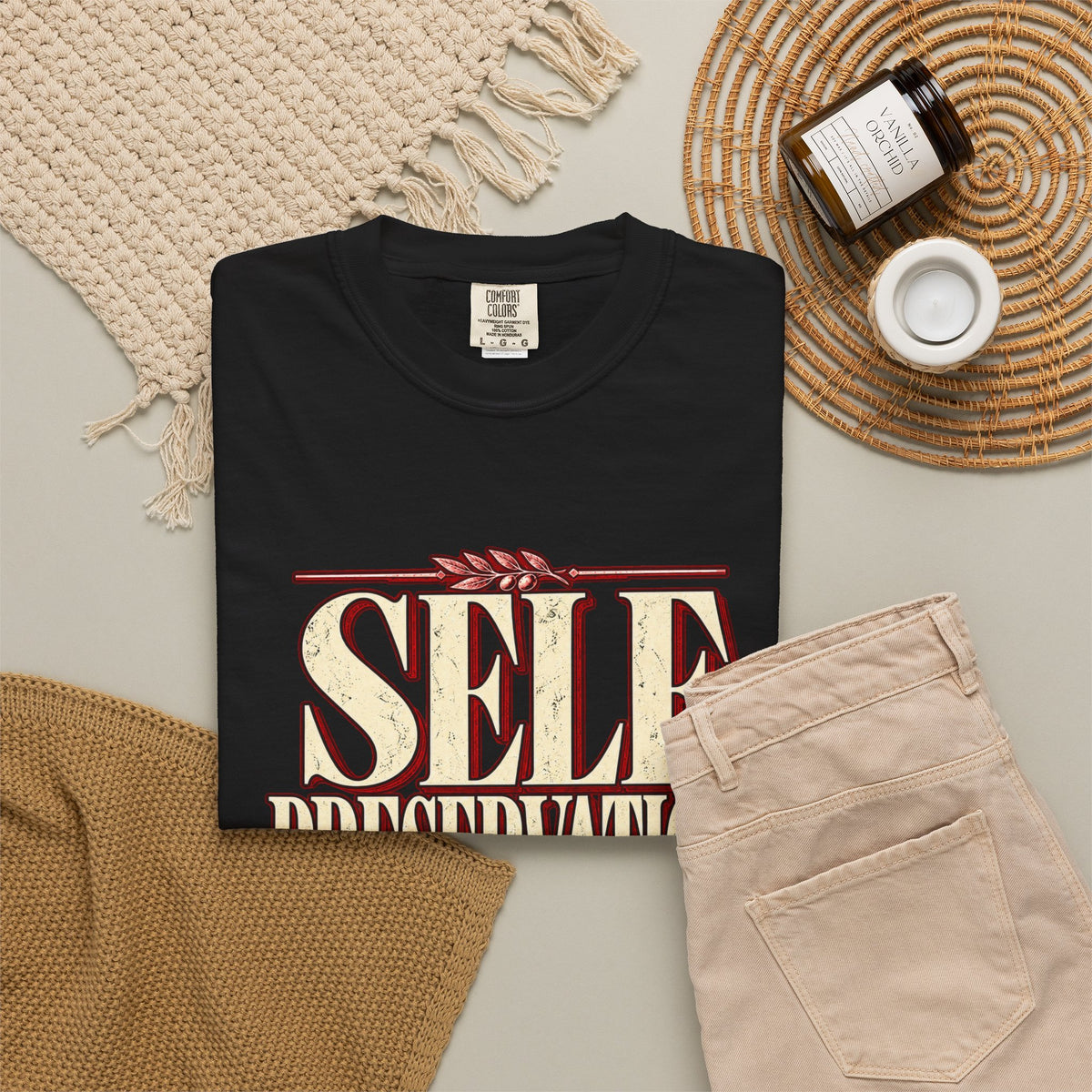 Self Preservation — Red Pour Into Yourself First 1717 T-Shirt