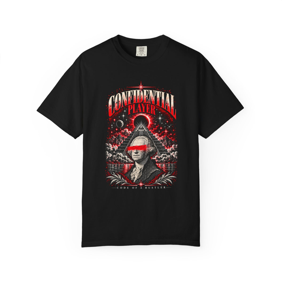Confidential Player — Red Code of a Hustler 1717 T-Shirt