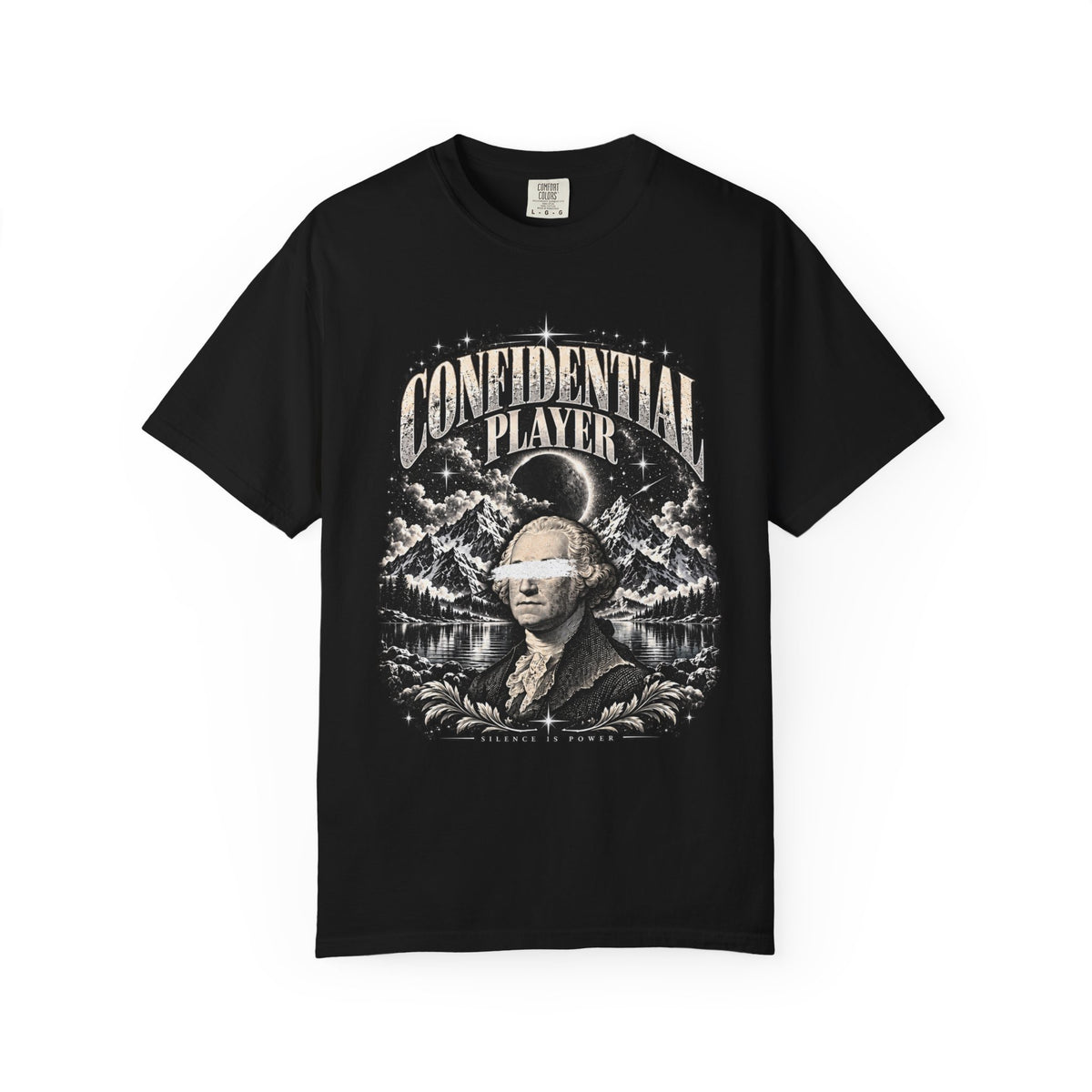 Confidential Player — White Silence Is Power 1717 T-Shirt