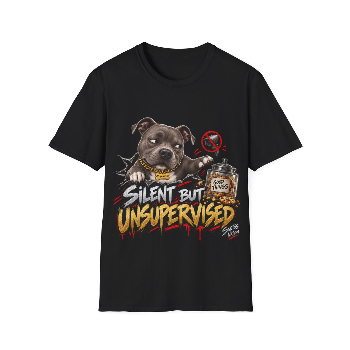 Trevante Unchained – Silent but Unsupervised T-Shirt