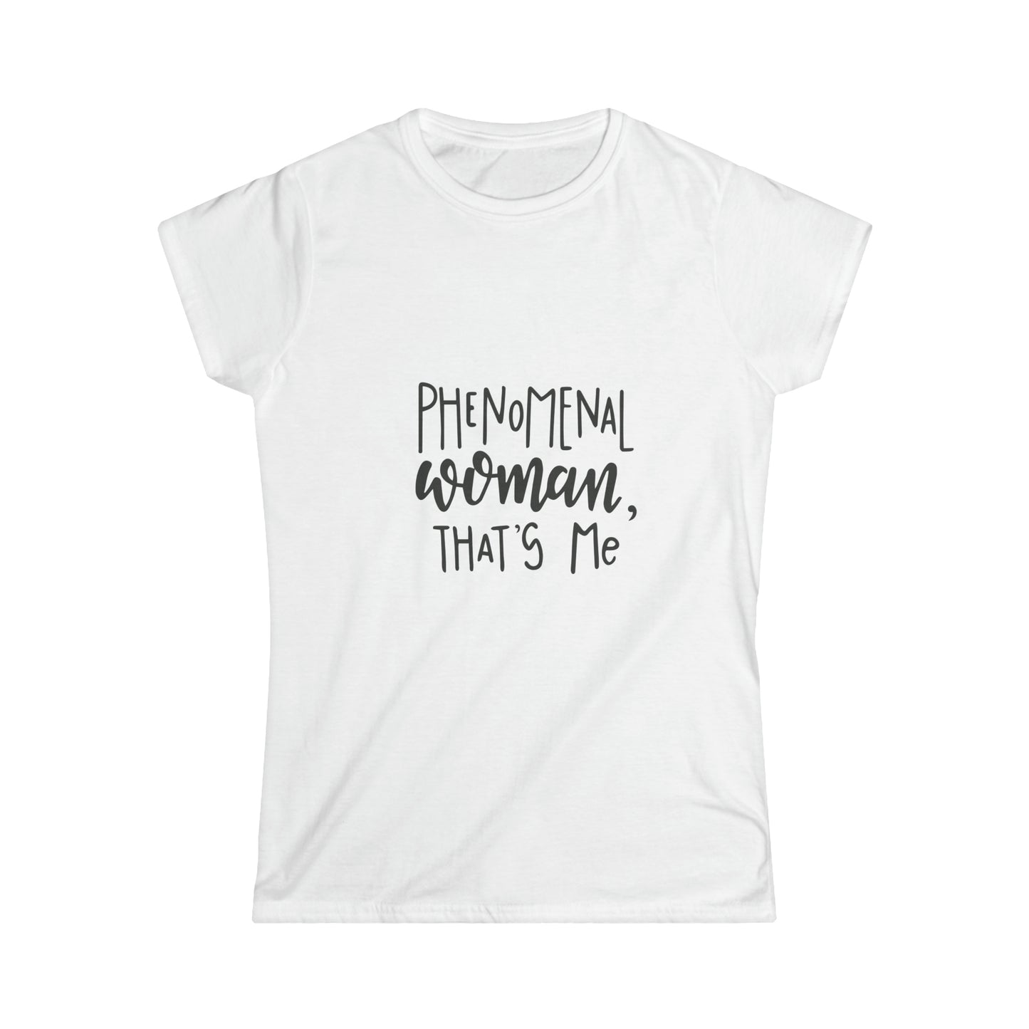 Women's Softstyle Tee Phenomenal Women