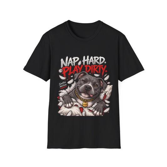Trevante Unchained – Nap Hard, Play Dirty T-Shirt
