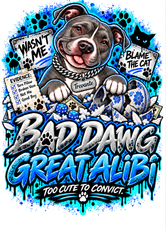 Bad Dawg, Great Alibi front artwork