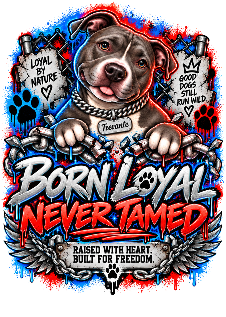Born Loyal, Never Tamed front artwork