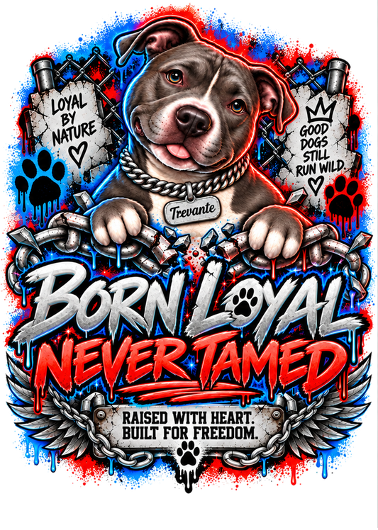 Born Loyal, Never Tamed front artwork