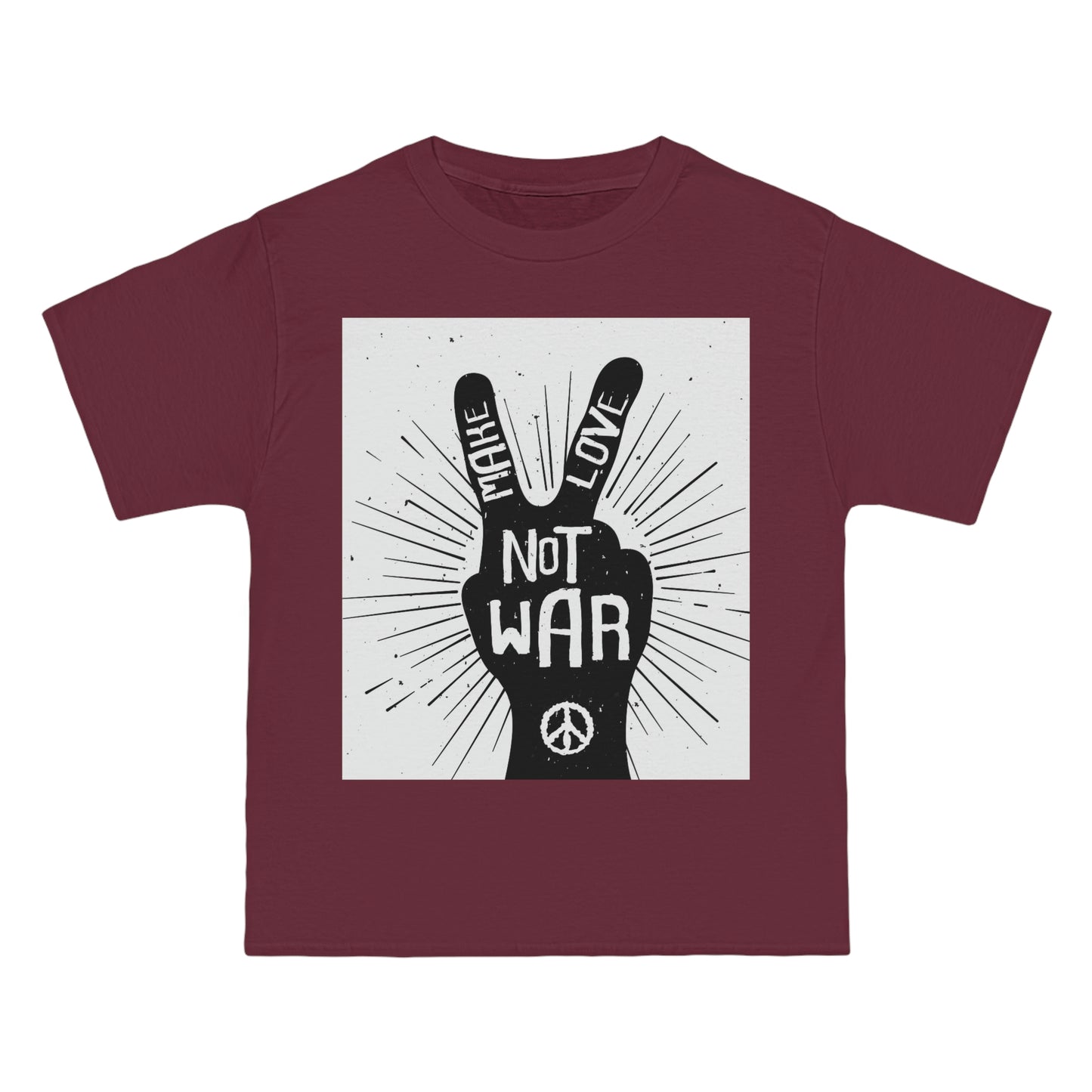 A Beefy-T® Short-Sleeve T-Shirt Make Love Not War