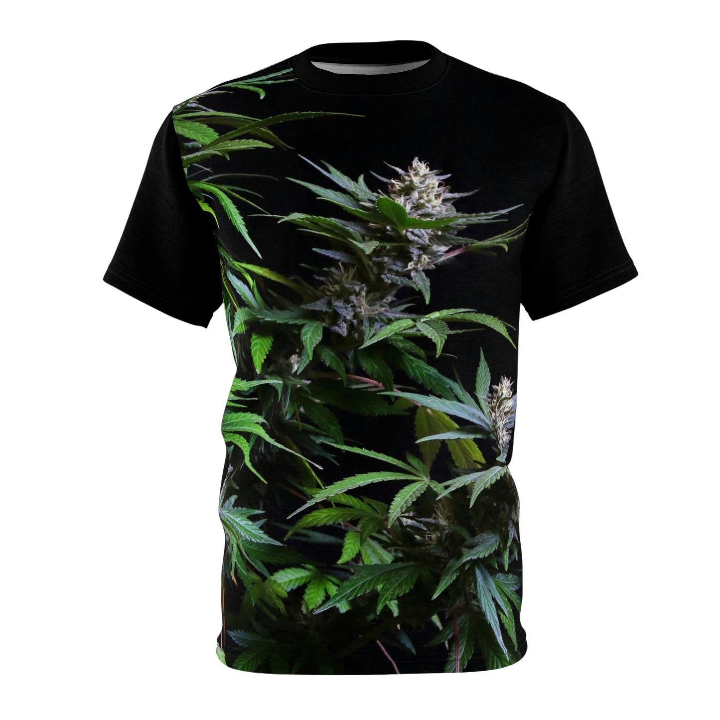 Unisex Cut & Sew Tee (AOP) Dank