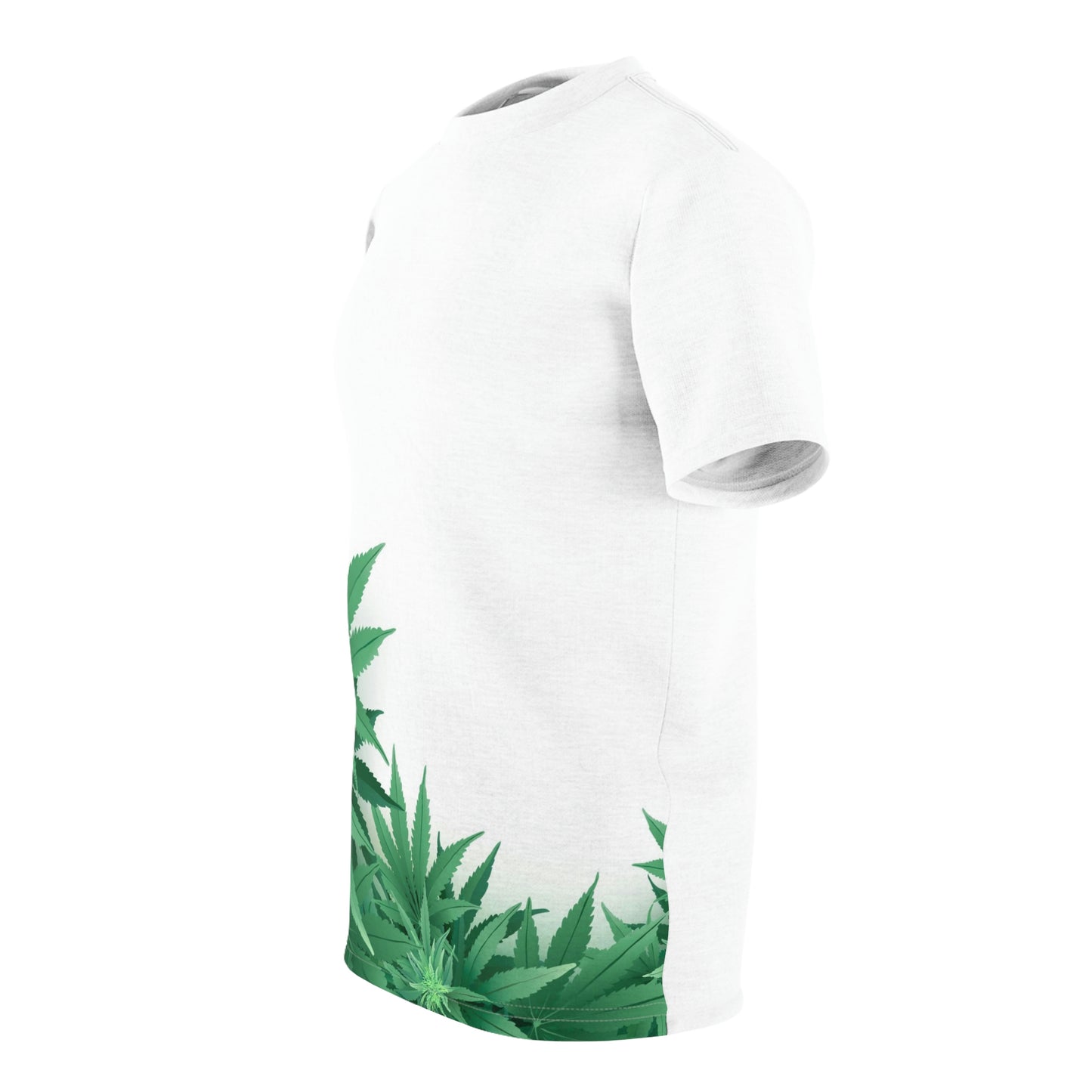 Unisex Cut & Sew Tee (AOP) Dank