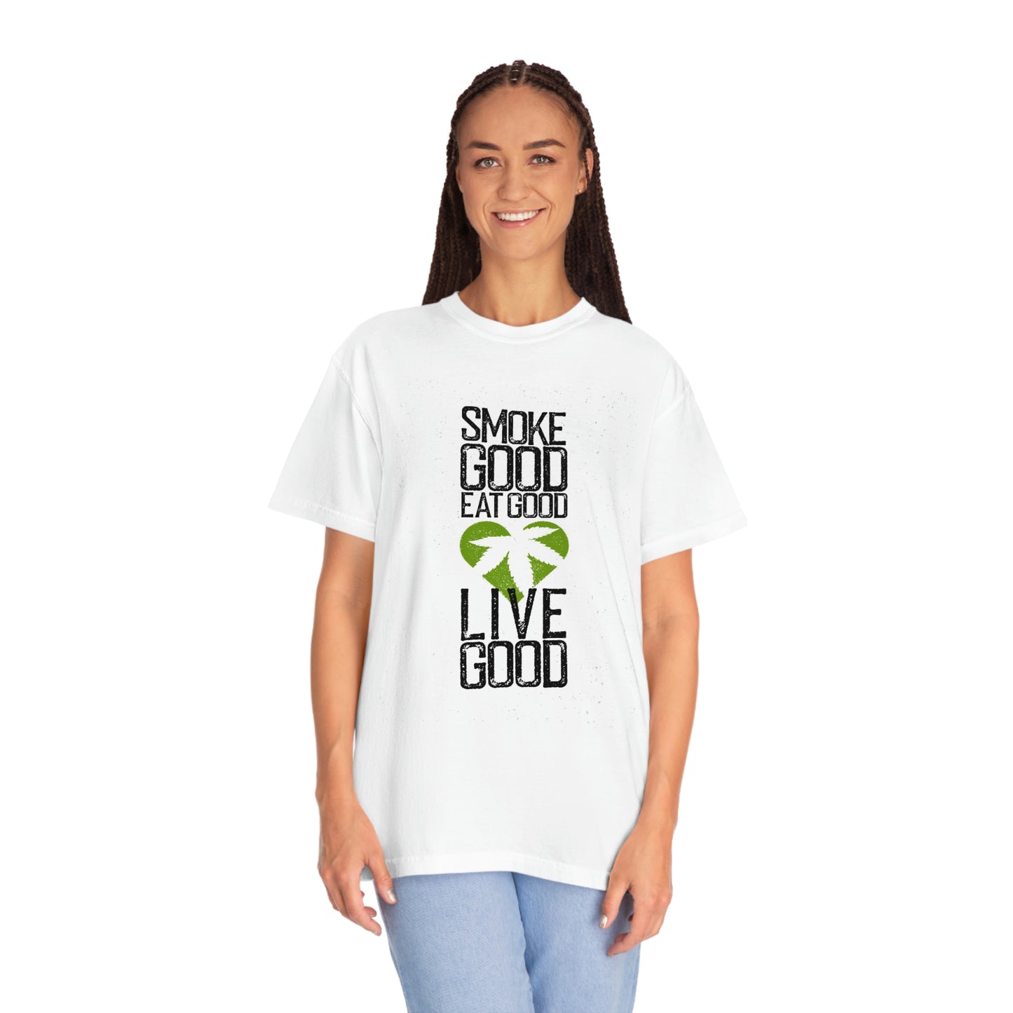 Unisex Garment-Dyed T-shirt Smoke good
