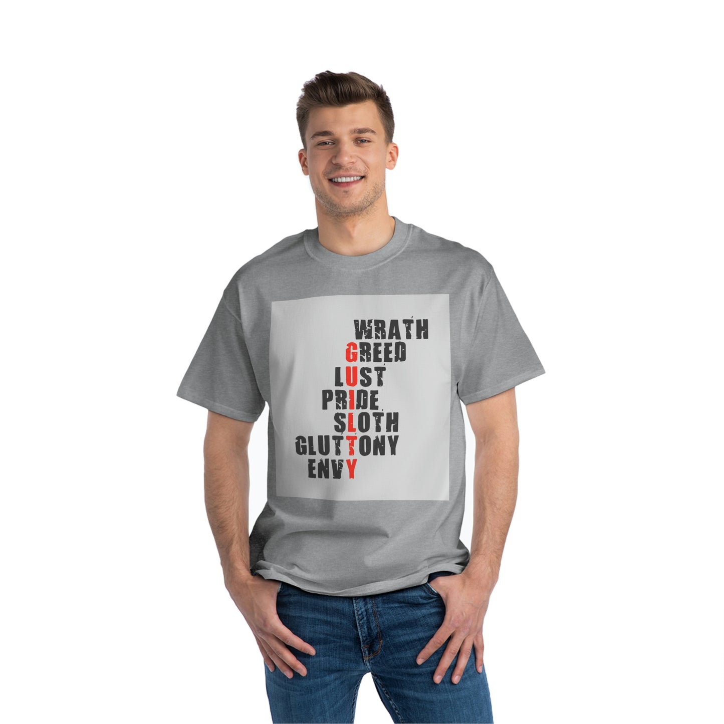 Beefy-T®  Short-Sleeve T-Shirt 7 Deadly Sins