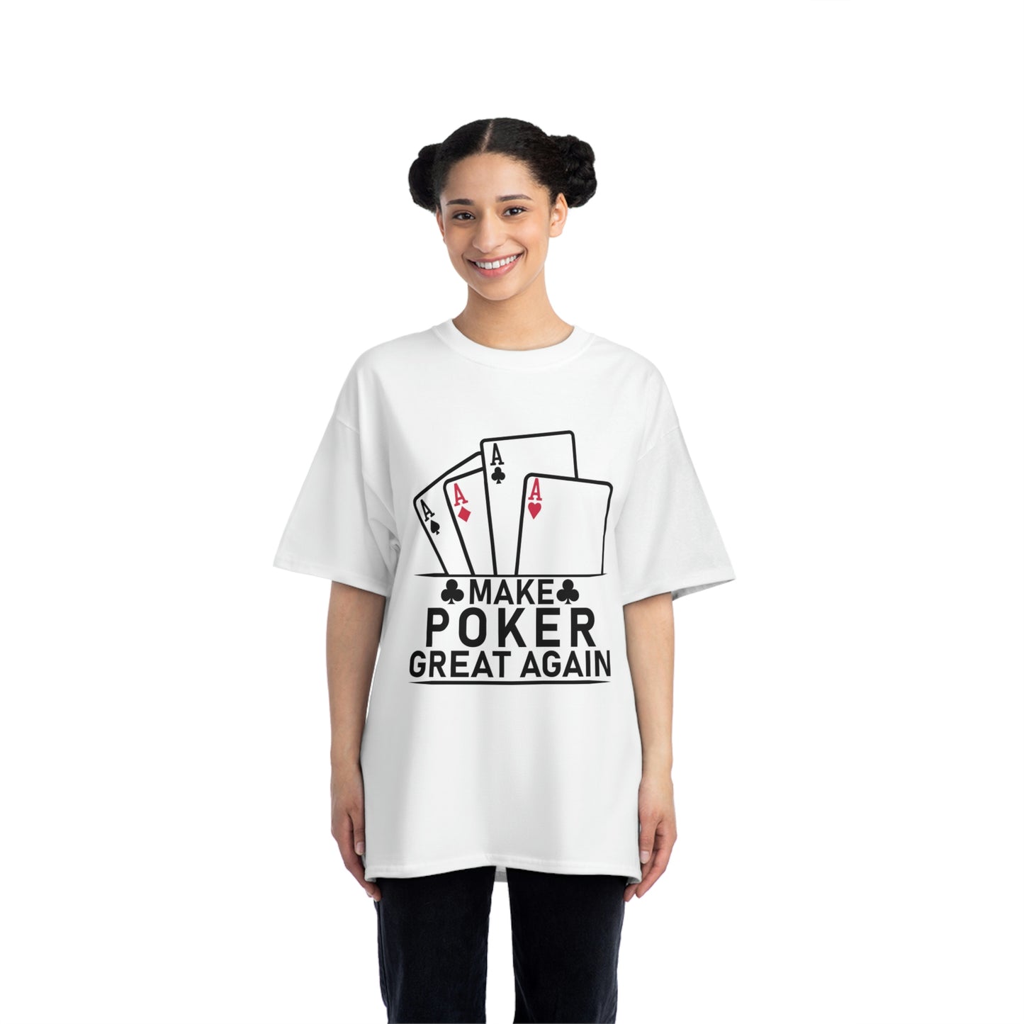 #1 Beefy-T®  Short-Sleeve T-Shirt Make Poker Great Again