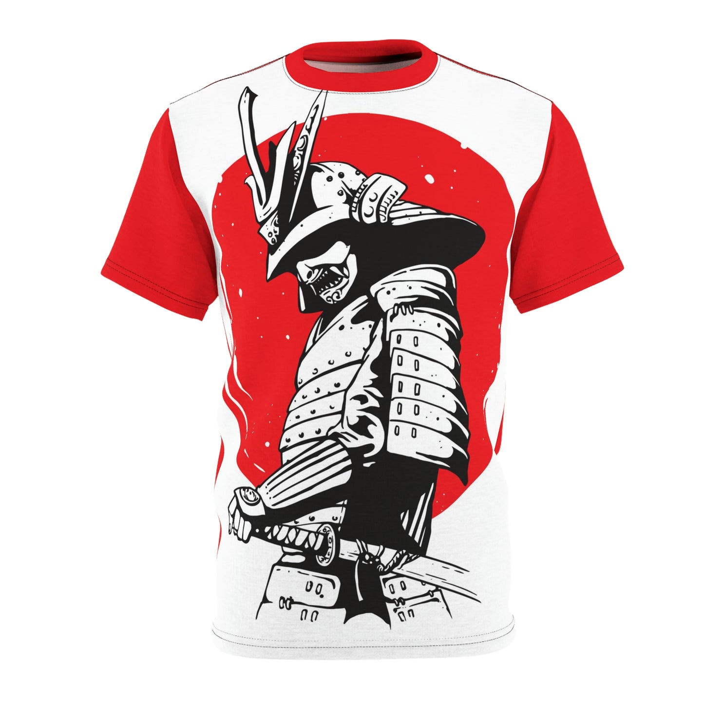 Unisex Cut & Sew Tee (AOP) Samurai South