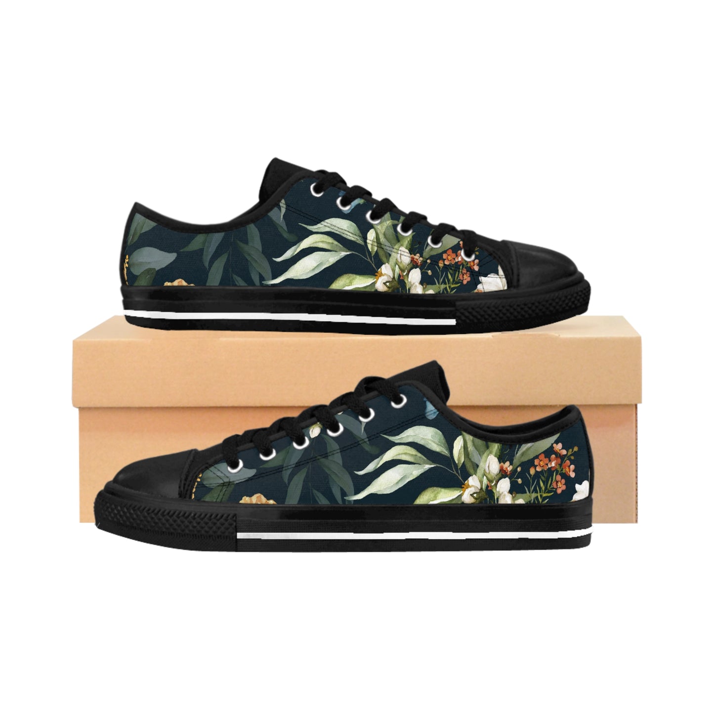 Women's Floral Sneakers