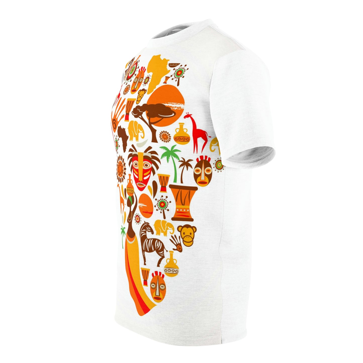 A6 Unisex Cut & Sew Tee (AOP) Mother Land