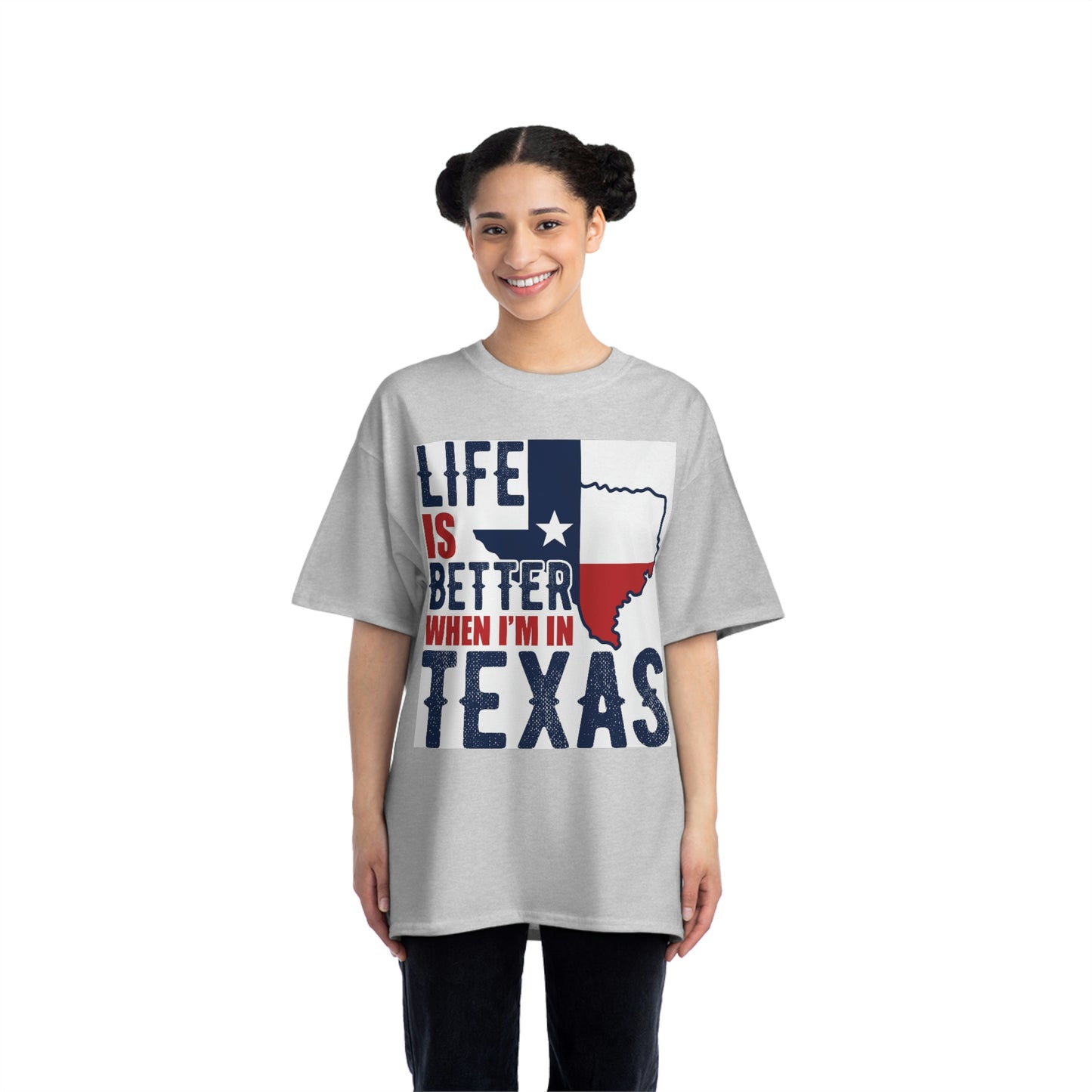 1 Beefy-T®  Short-Sleeve T-Shirt I Love Texas