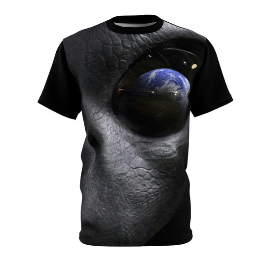 Unisex Cut & Sew Tee (AOP) Space Cadet