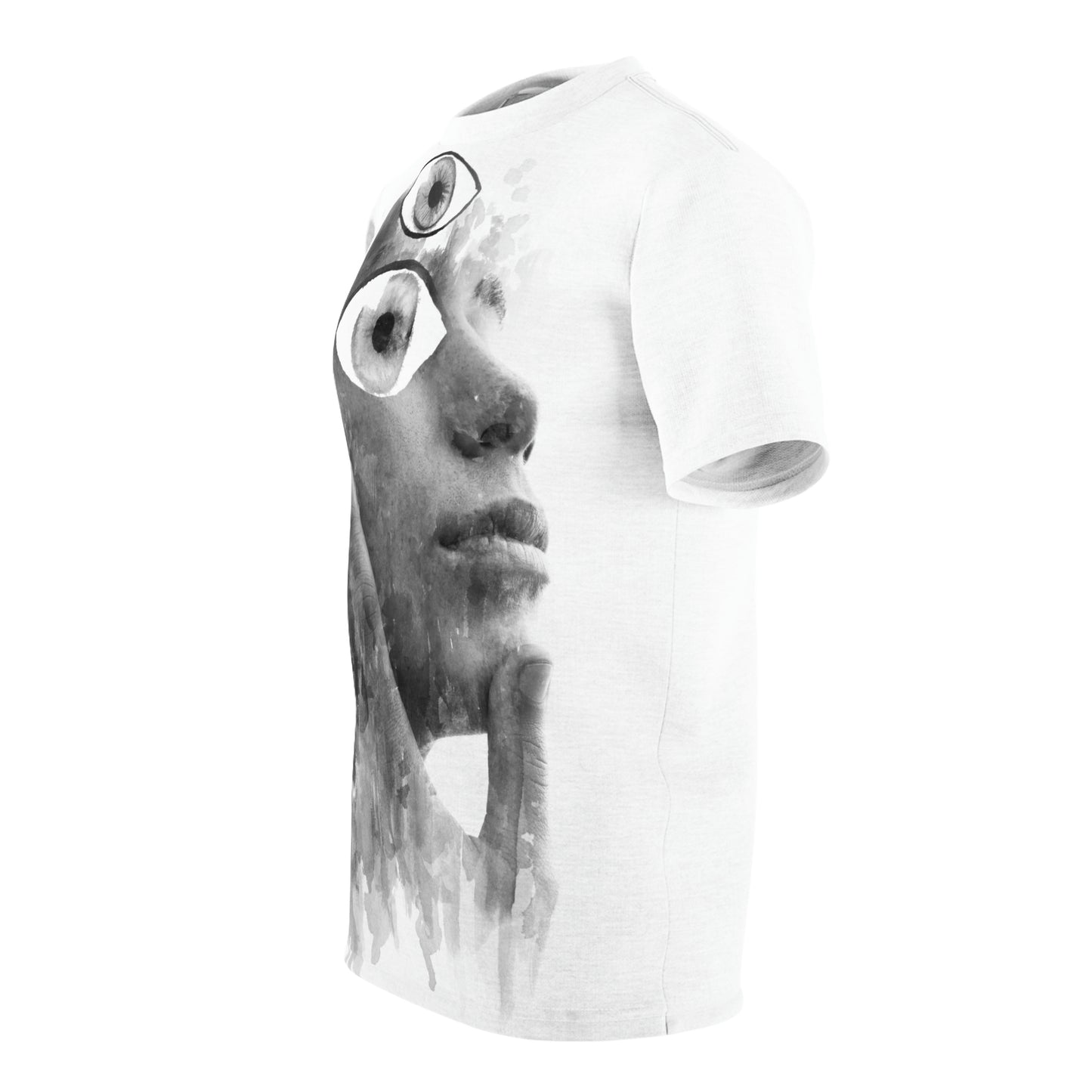 Unisex Cut & Sew Tee (AOP) THIRD EYE